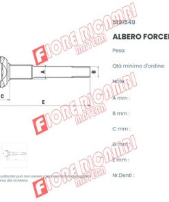 Alternative view of 5191549 - ALBERO FORCELLA